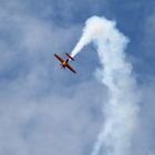 Kunstflugshow Eudenbach-Pilot Uwe Wendt zeigte Flugkunst vom Feinsten