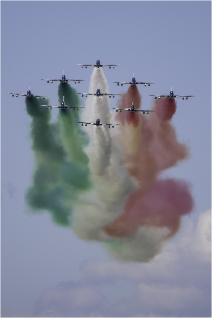 Kunstflugstaffel , Frecce Tricolori