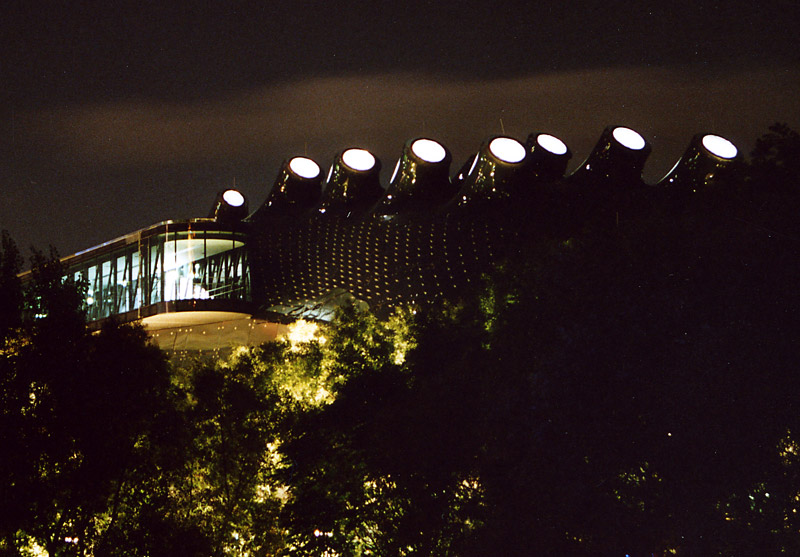 Kunsthaus bei Nacht