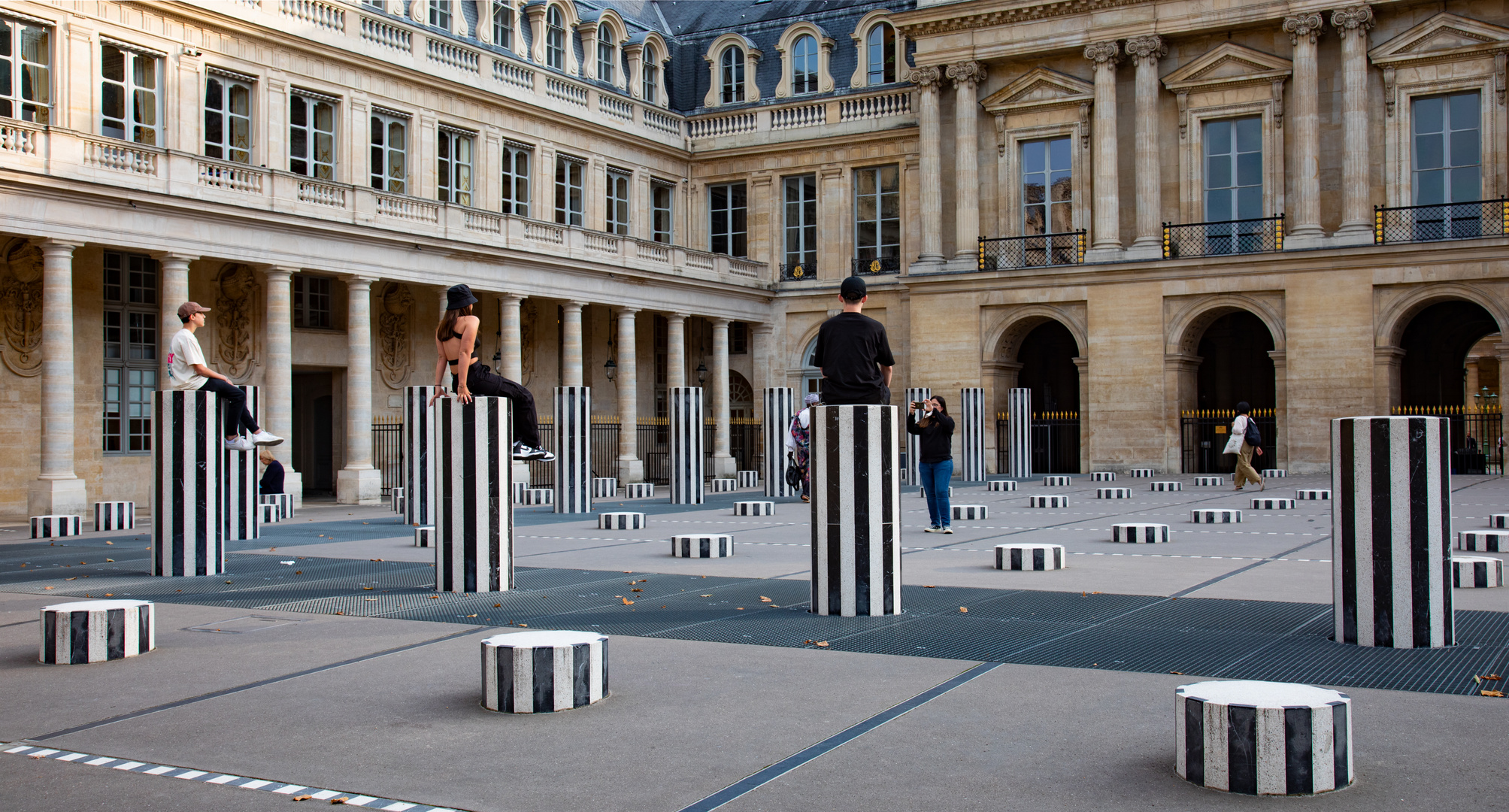 Kunstinstallation in Paris