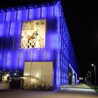 Kunstmuseum Linz bei Nacht