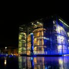 Kunstmuseum Stuttgart bei Nacht - HDR