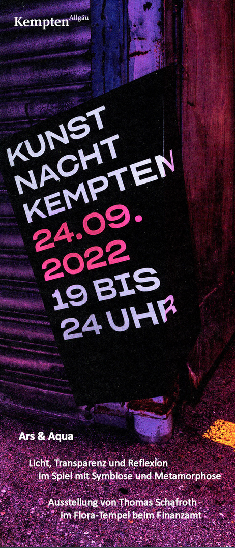 Kunstnacht Kempten 2022