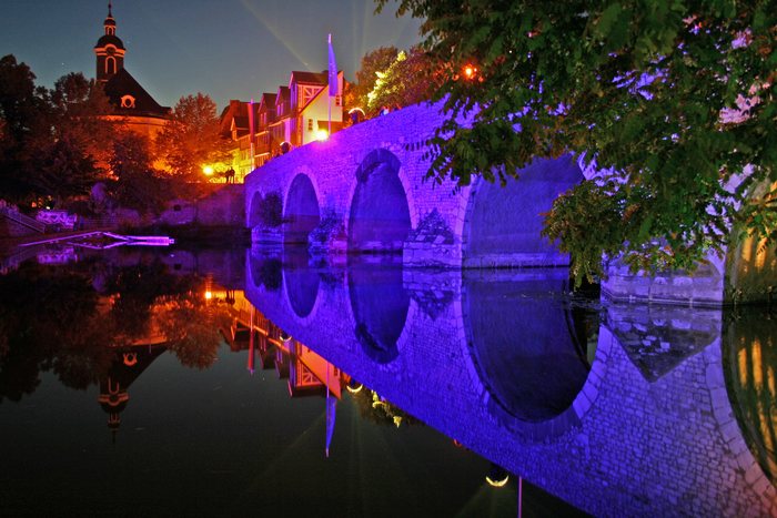 Kunstobjekt Lahnbrücke