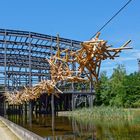 Kunstprojekt in den Wassergärten Landsweiler-Reden (2)