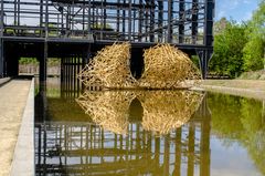 Kunstprojekt in den Wassergärten Landsweiler-Reden