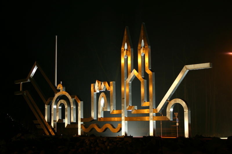 Kunstvolles Lichterspiel in Püttlingen