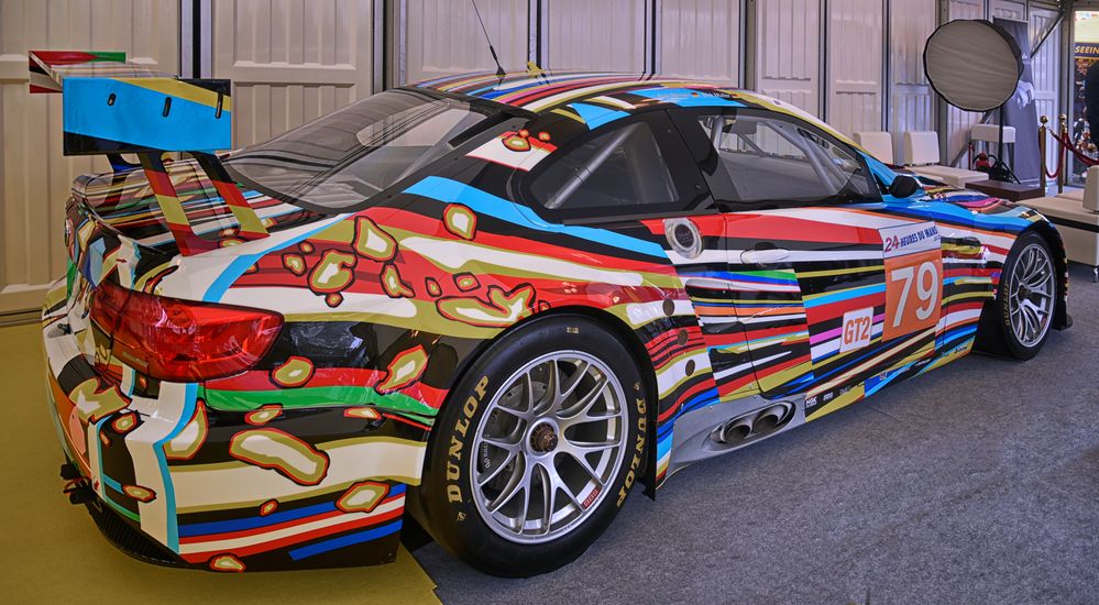 Kunstwerk der Sonderklasse BMW ART Car