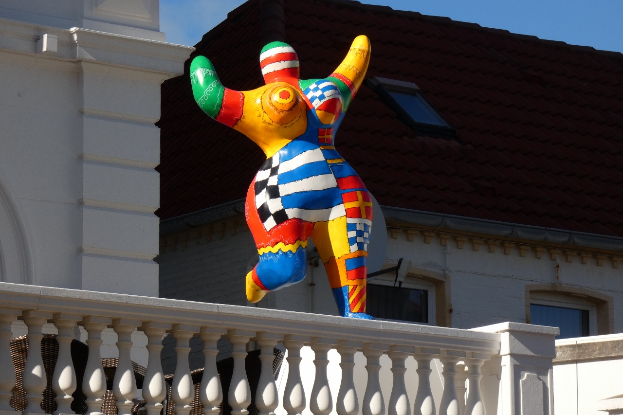 Kunstwerk in Norderney