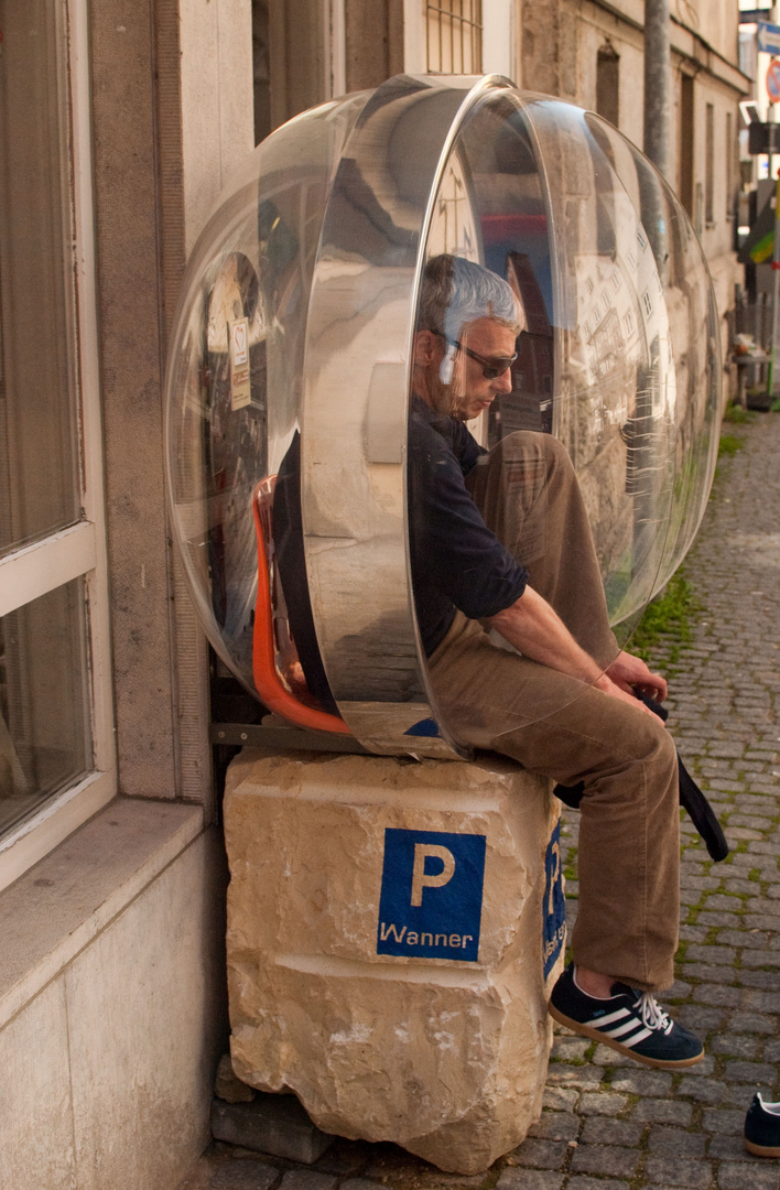 Kunstwerk oder Männerparkplatz?