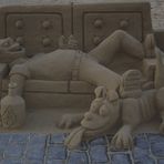 Kunstwerke aus Sand