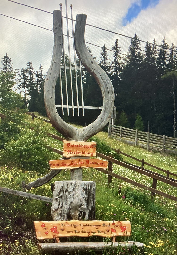 Kunstwerke gibt es auch in höheren Regionen !