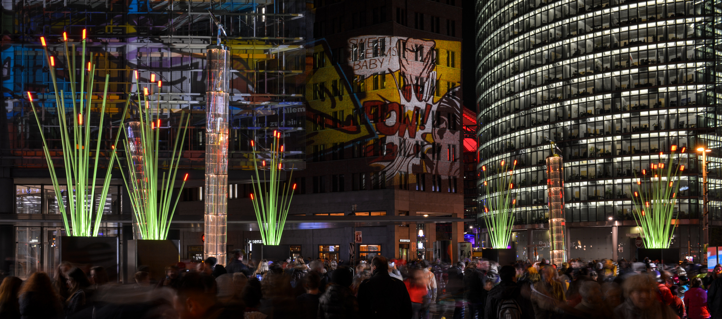 Kunterbunter Potsdamer Platz