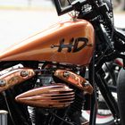 Kupfer Harley Davidson