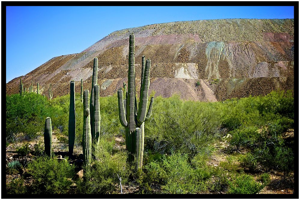 Kupfermine in Miami (Arizona)