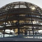 Kuppel am Reichstag in Berlin