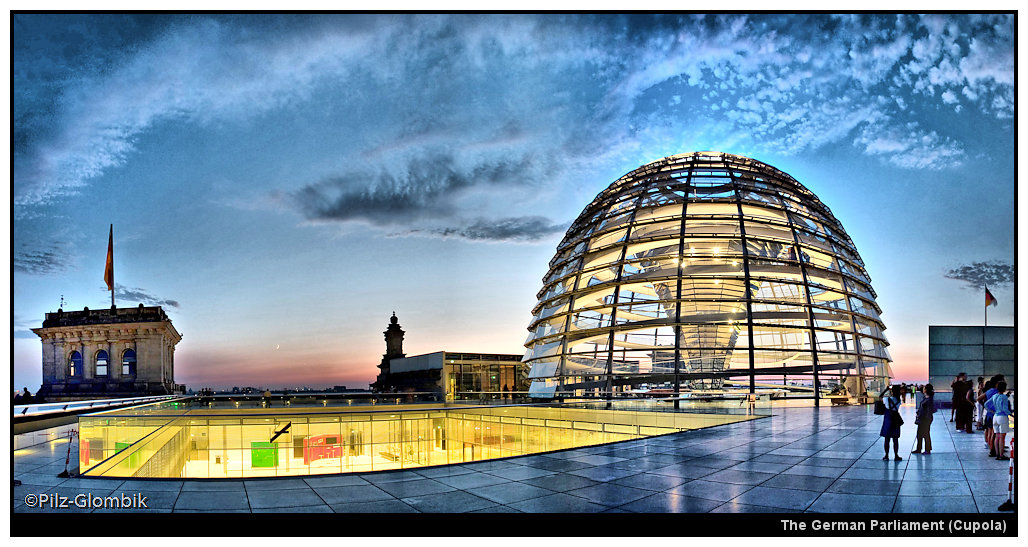 Kuppel auf dem Reichstag