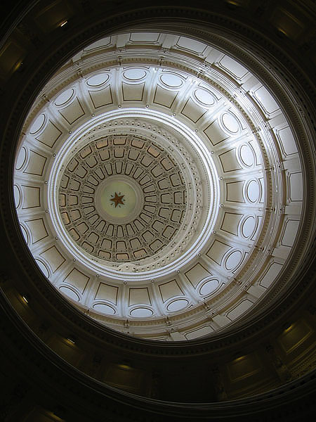 Kuppel Capitol in Austin (Texas)