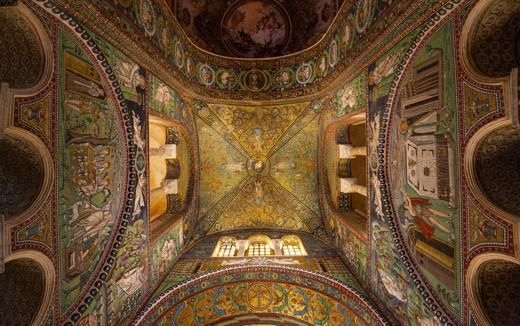 Kuppel der Basilica di San Vitale in Ravenna