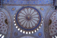 Kuppel der Blauen Moschee in Istanbul