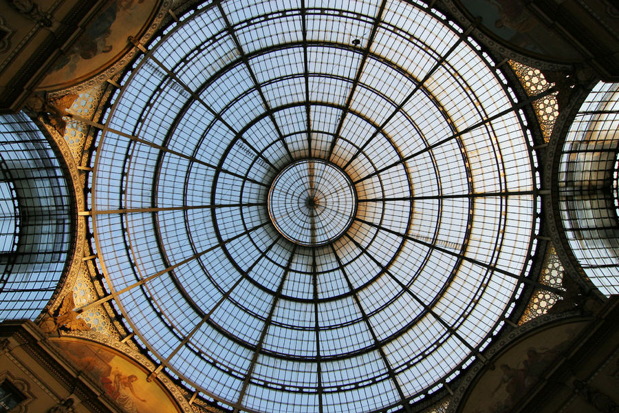 Kuppel der Galleria Vittorio Emanuele II