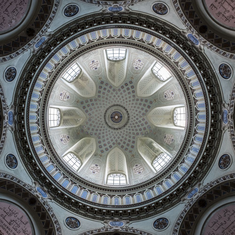 Kuppel der Roten Moschee in Schwetzingen