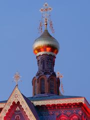 Kuppel der russischen Kapelle (Jugendstiltage in Darmstadt)