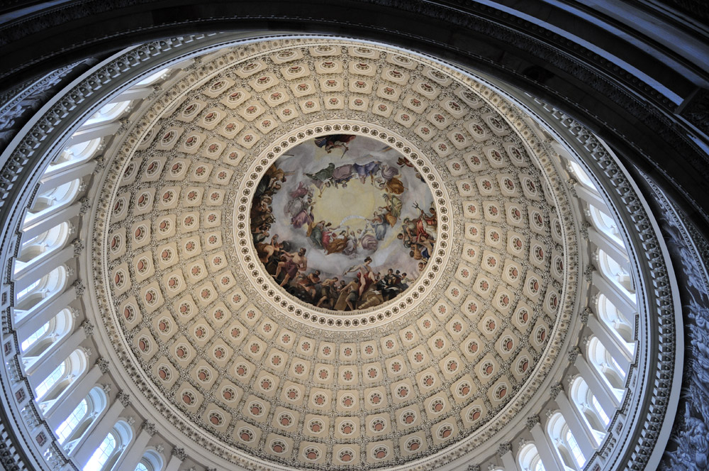 Kuppel des Capitols von innen