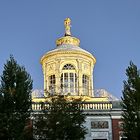 Kuppel des Marmorpalais im Neuen Garten im Mondlicht