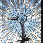 Kuppel des Sony Center in Berlin