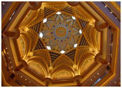 Kuppel im Emirates Palace, Abu Dhabi
