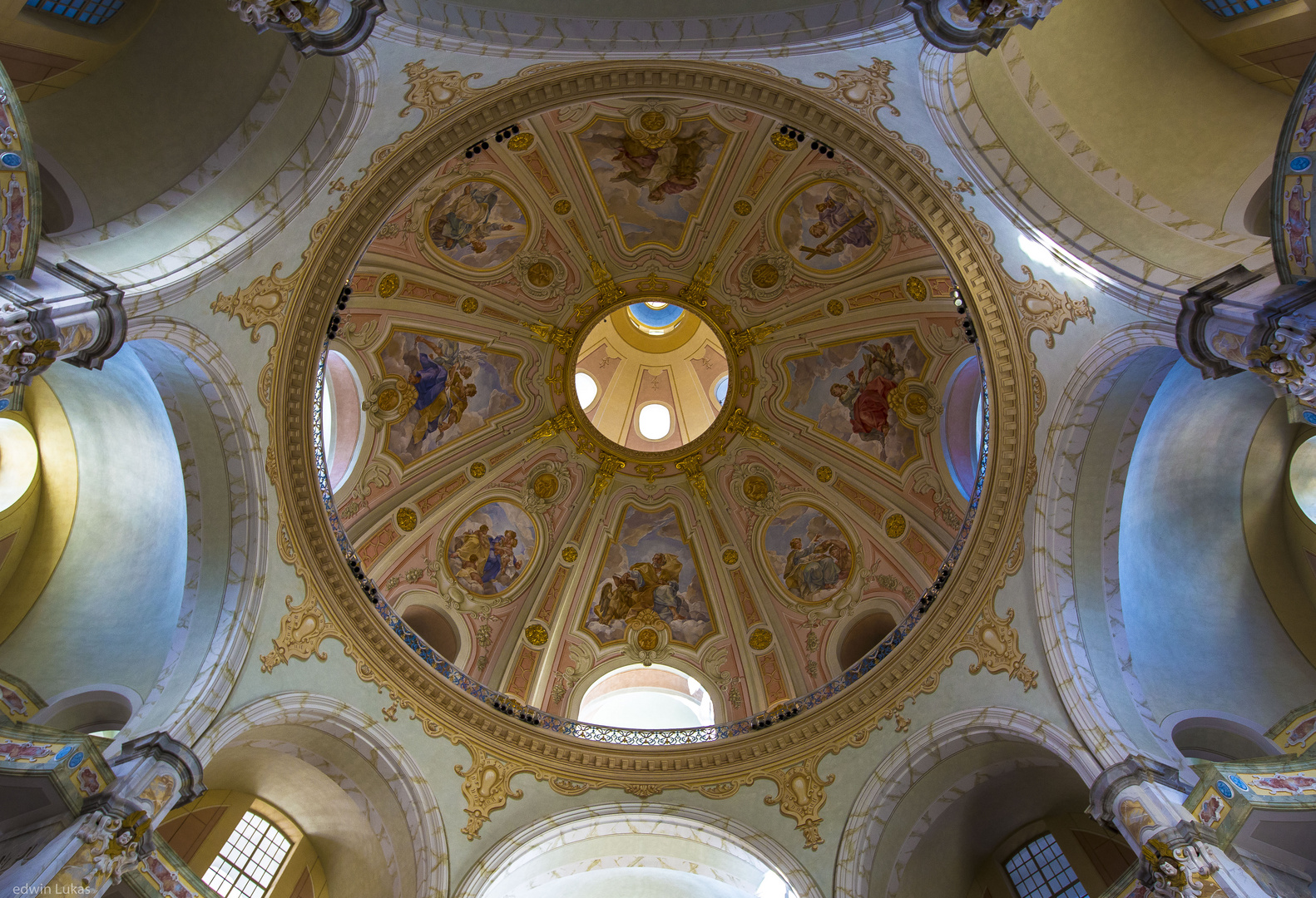 Kuppel Innenansicht  Frauenkirche