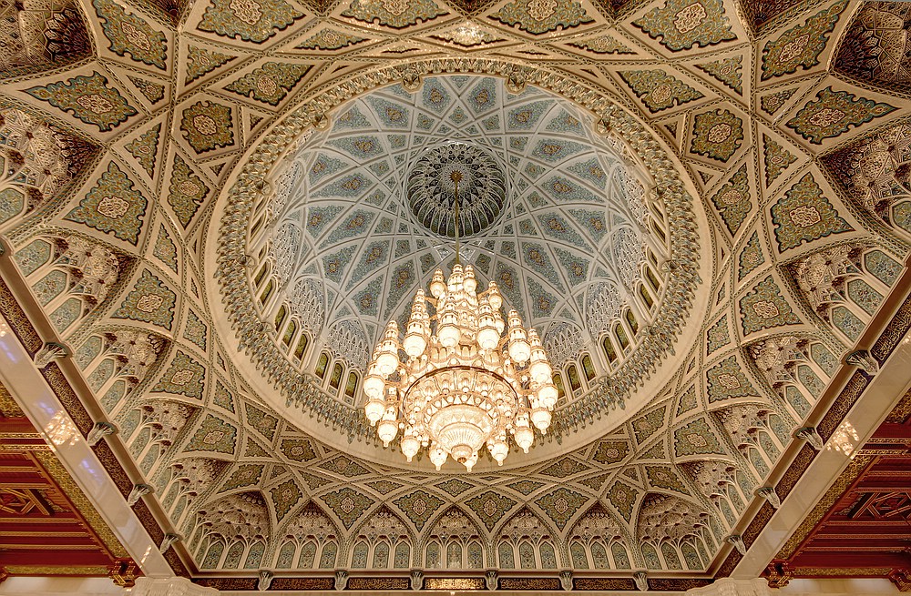 Kuppel Sultan Qaboos Moschee