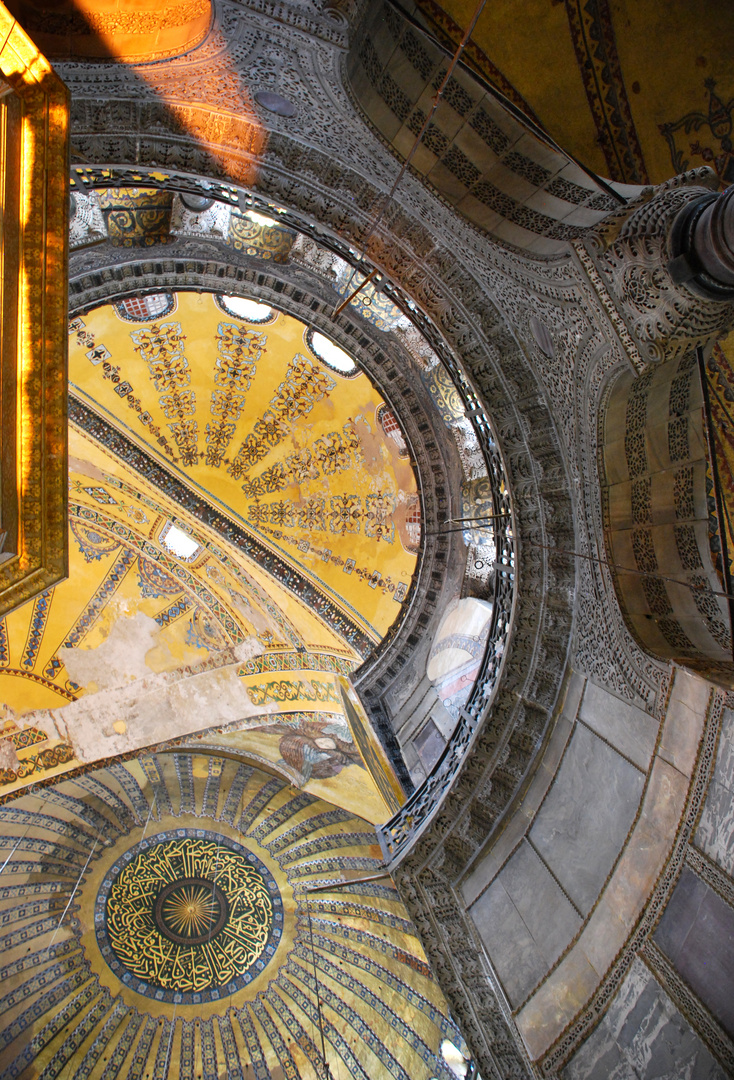 Kuppelausschnitt der Hagia Sophia