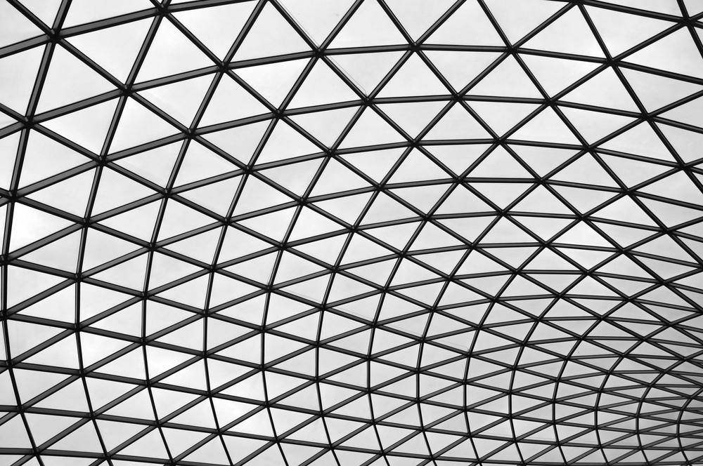 Kuppelkonstruktion im British Museum