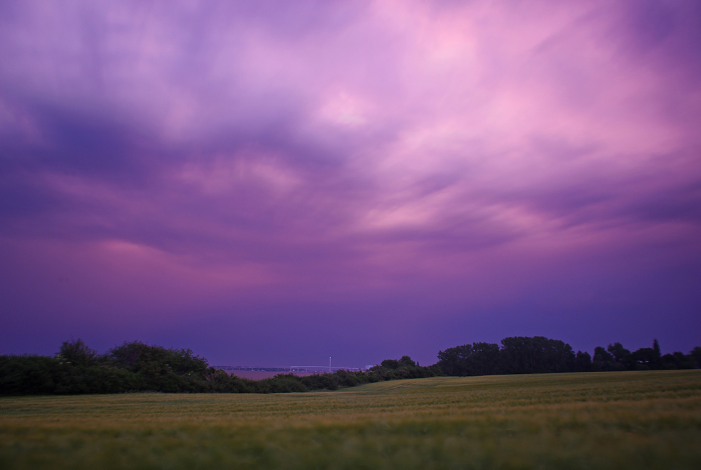 kur vor einem Gewitter