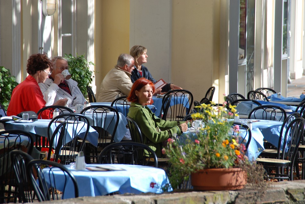 kurcafe im altweibersommer