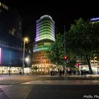 Kurfürstendamm in Berlin bei Nacht