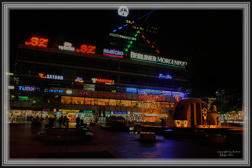 Kurfürstendamm während des Festival of Lights