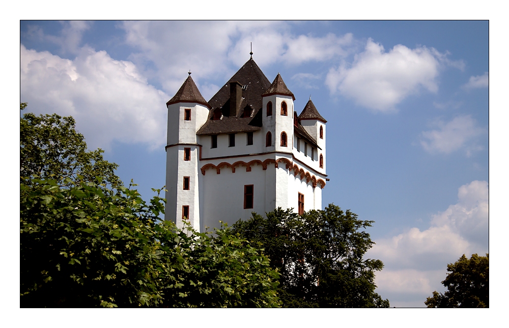 kurfürstliche burg in eltville ...