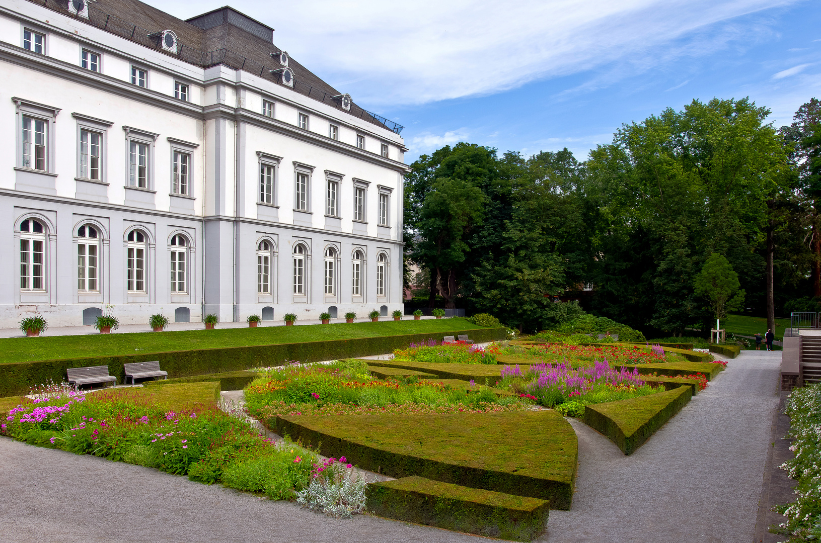 Kurfürstliches Schloss, Lennégarten