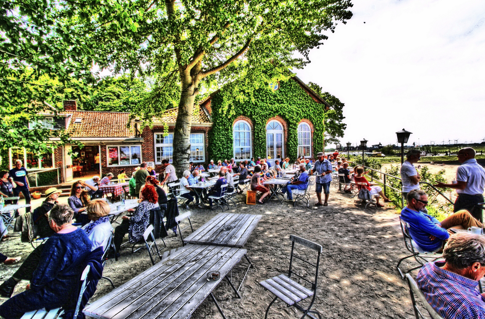 Kurhaus Dangast; Terrasse