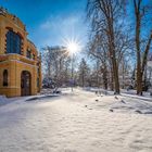 Kurhaus im Gegenlicht