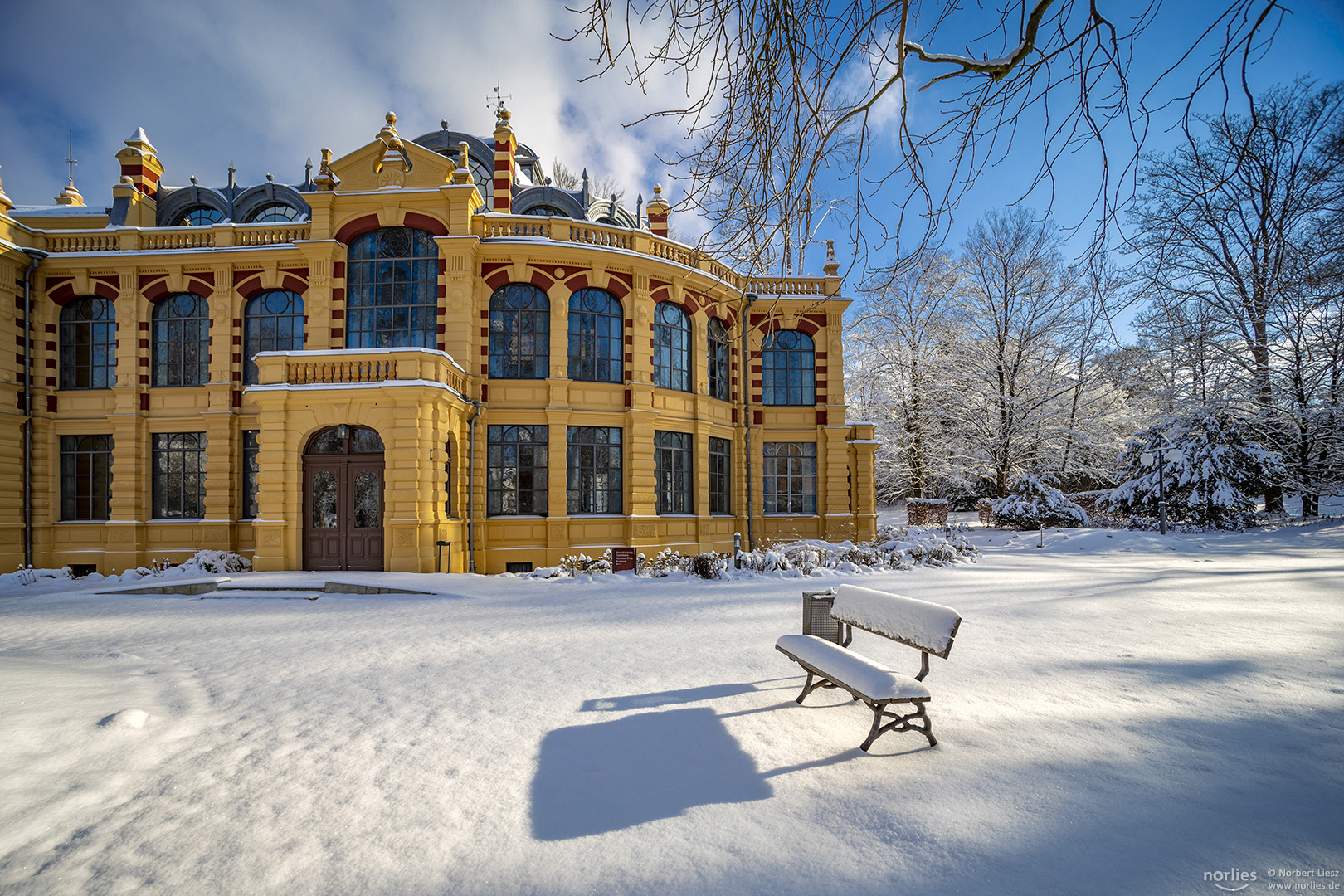 Kurhaus im Winter