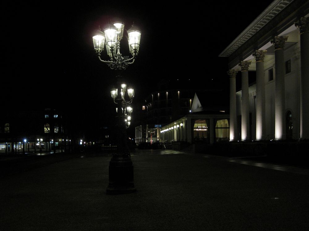 Kurhaus in Baden-Baden bei Nacht