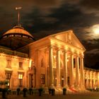 Kurhaus in Wiesbaden bei Mondschein