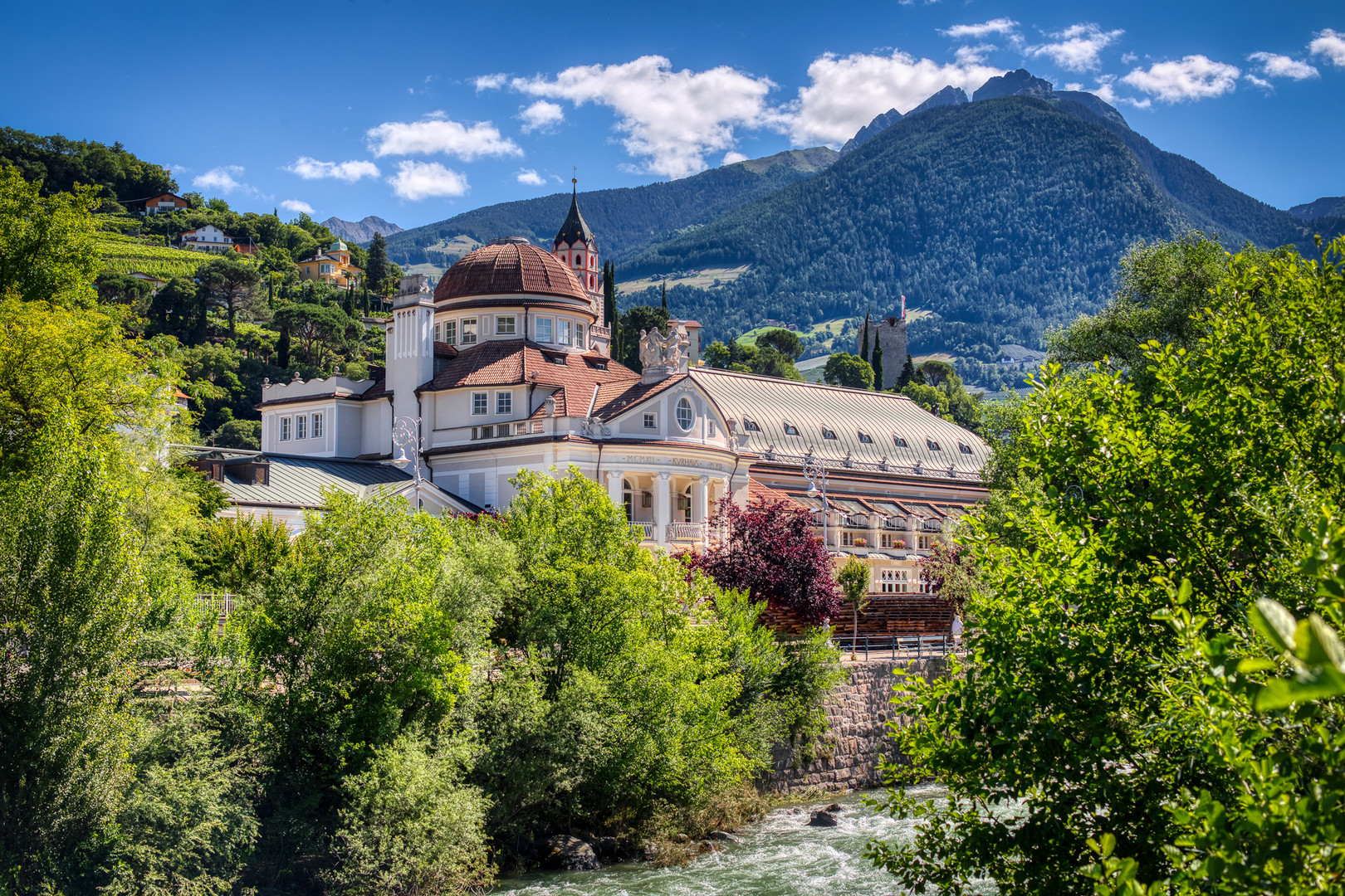 Kurhaus Meran, Italien.