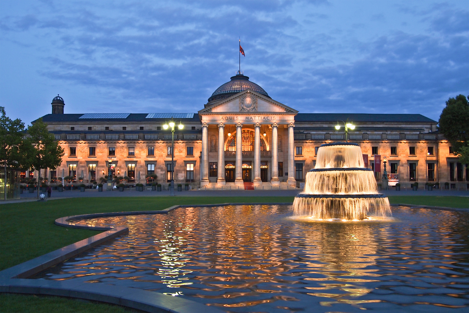 Kurhaus Wiesbaden Bowling Green Foto & Bild deutschland, europe