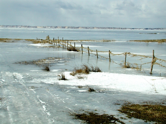 Kurisches Haff und Kurische Nehrung "im Winter"