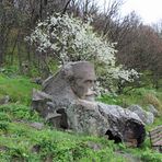 Kurort Jermuk / Armenien: Der Kurpark mit Skulpturen der Nationalhelden